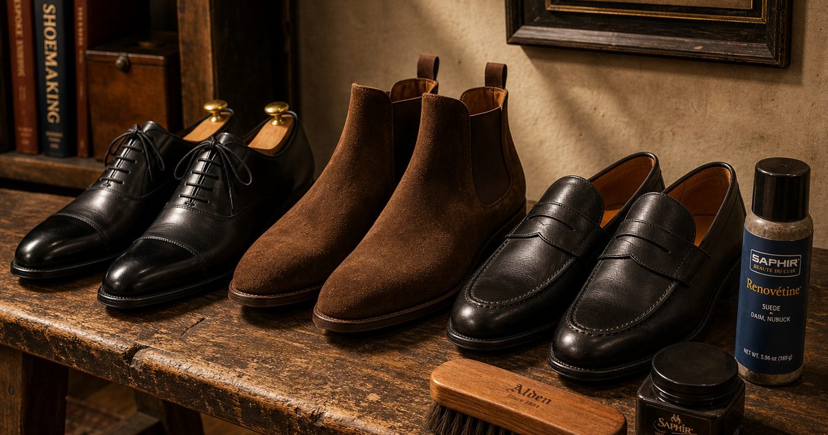 Schoenen heren gids: van sneakers tot nette veterschoenen zonder miskopen
